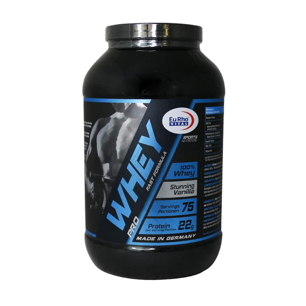 Eurhovital-Whey-Pro-2250-g پودر وی پرو با طعم وانیل یوروویتال