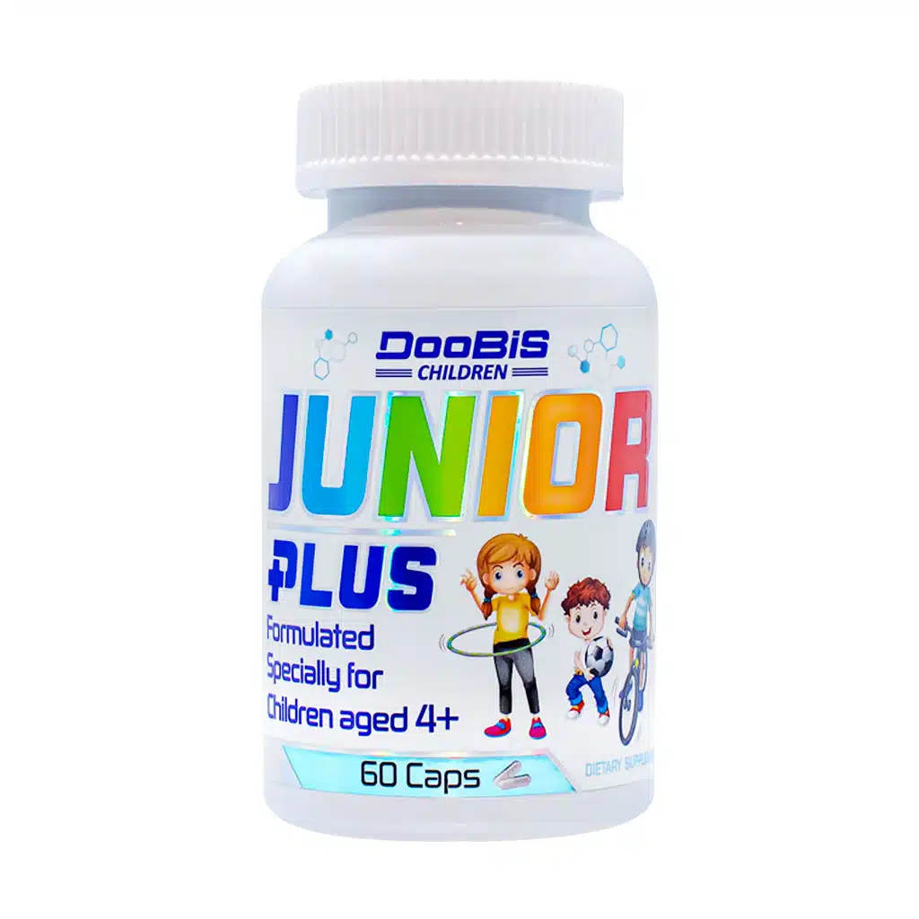 Doobis-Junior-Plus-۶۰-Capsules.jpg.webp کپسول جونیور پلاس دوبیس 60 عدد