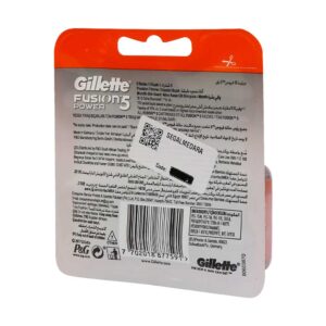 تیغ یدک ژیلت مدل Fusion5 Power بسته 4 عددی