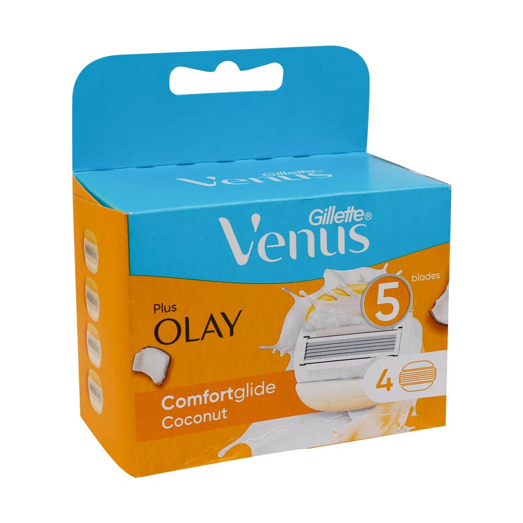 تیغ یدک 5 لبه اولای پلاس ونوس ژیلت 4 تیغ یدک 5 لبه اولای پلاس ونوس ژیلت 4 عدد