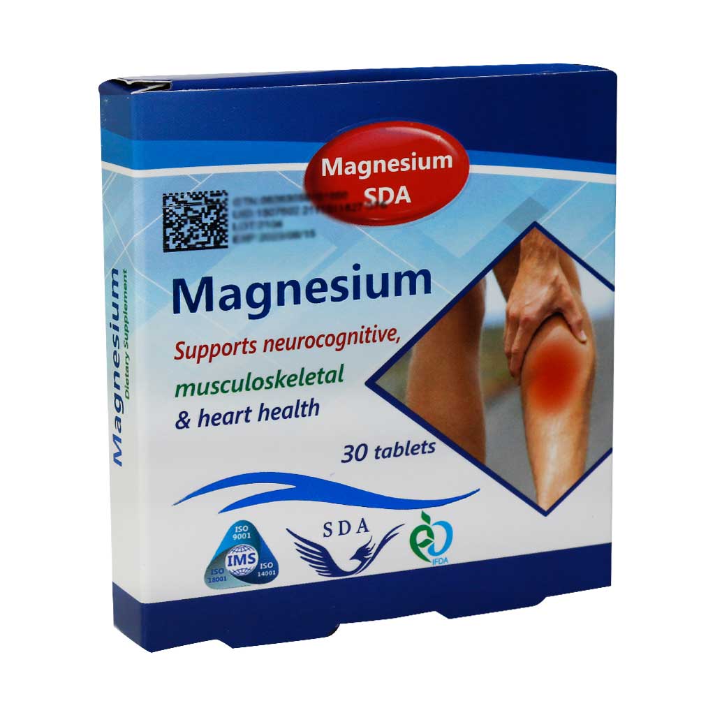 SDA-Magnesium قرص منیزیم اس دی ای سیمرغ عطار دارو