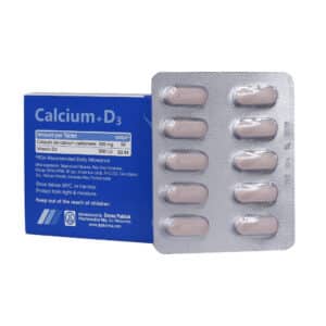 قرص روکش دار کلسیم و D3 داروپخش