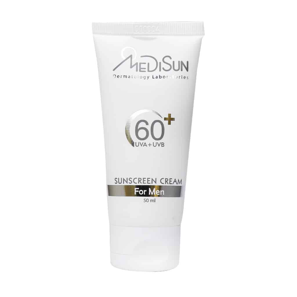 کرم ضد آفتاب SPF60+ مدیسان مناسب آقایان کرم ضد آفتاب SPF60+ مدیسان مناسب آقایان