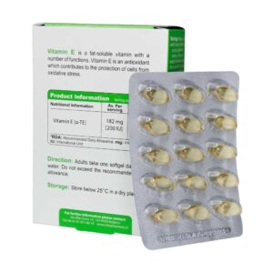 سافت ژل ویتامین E 200 واحد ویواتیون