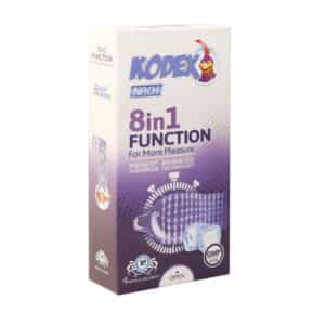 نقد و بررسی کاندوم تاخیری 8 در 1 فانکشن کدکس