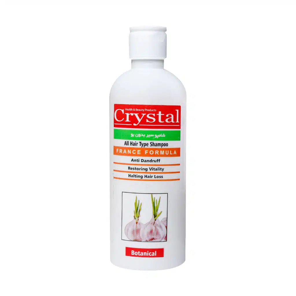 crystal-botanical-shampoo-without-smell-3.jpg.webp شامپو سیر بدون بو کریستال 400 میلی لیتر