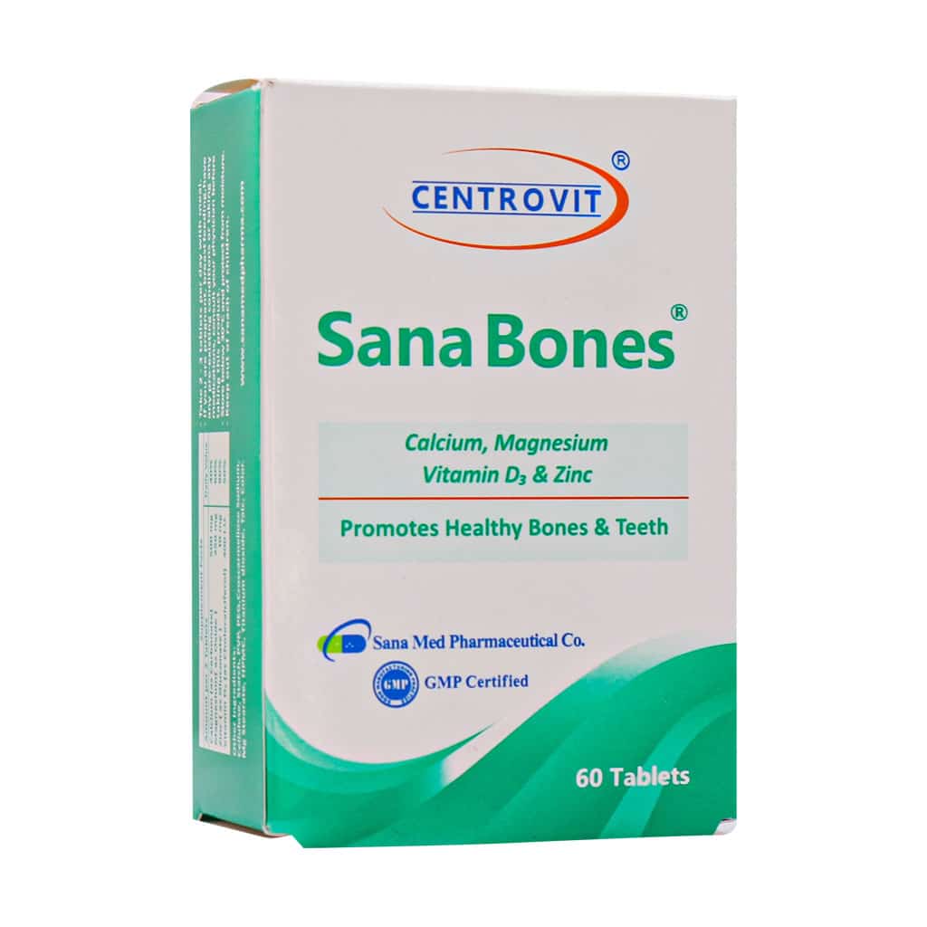 Centrovit-Calcium-Mangnesium-Zinc-Vitamin-D۳-۶۰-Tab قیمت قرص کلسیم منیزیم زینک ویتامین D3 سنتروویت