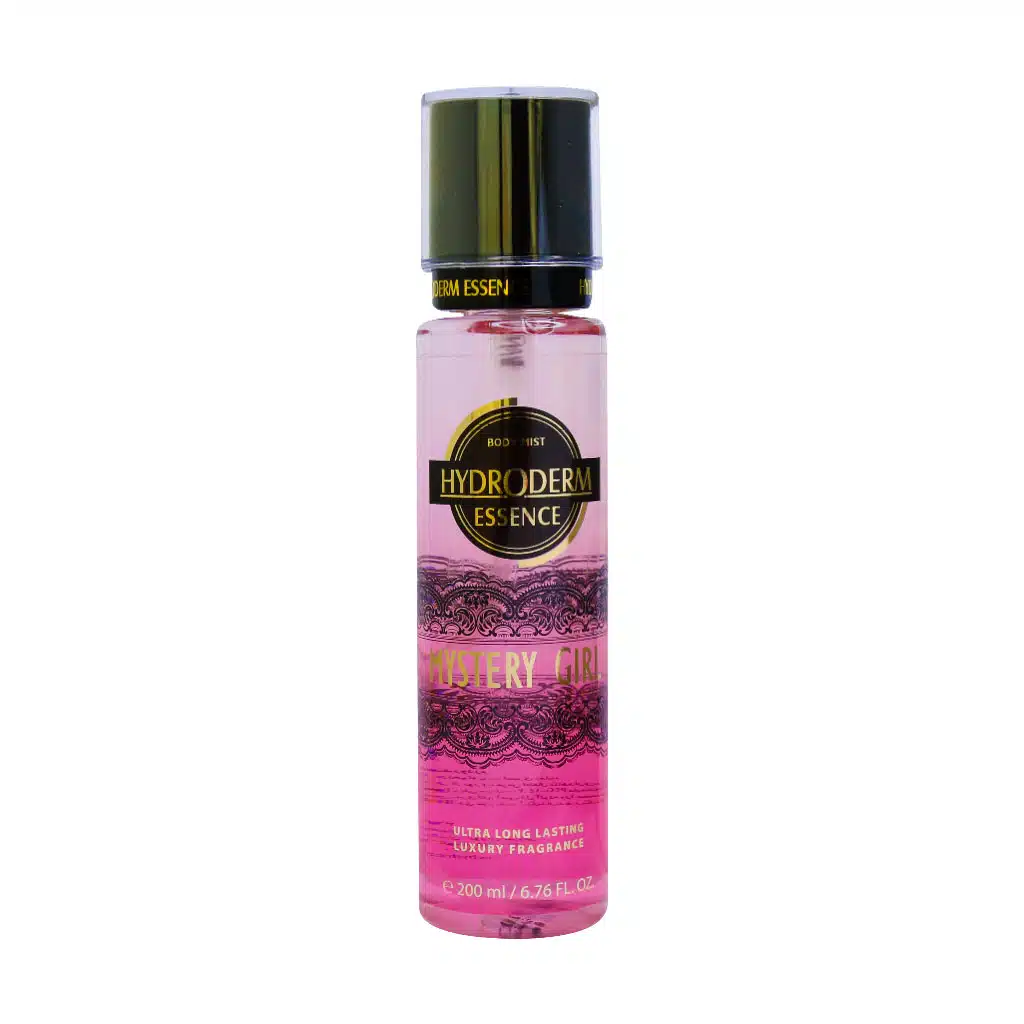 Hydroderm-Mystery-Girl-Body-Mist-For-Women.jpg.webp بادی میست زنانه هیدرودرم مدل Mystery Girl حجم 200 میلی لیتر