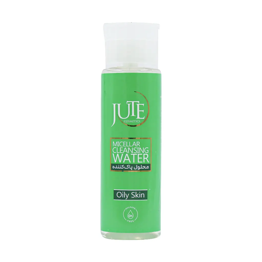 Jute Micellar Face And Eyes Cleansing Water For Oily Skin قیمت پاک کننده چشم و صورت پوست چرب ژوت