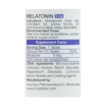 قرص روکشدار ملاتونین 5 میلی گرم آریا دارو