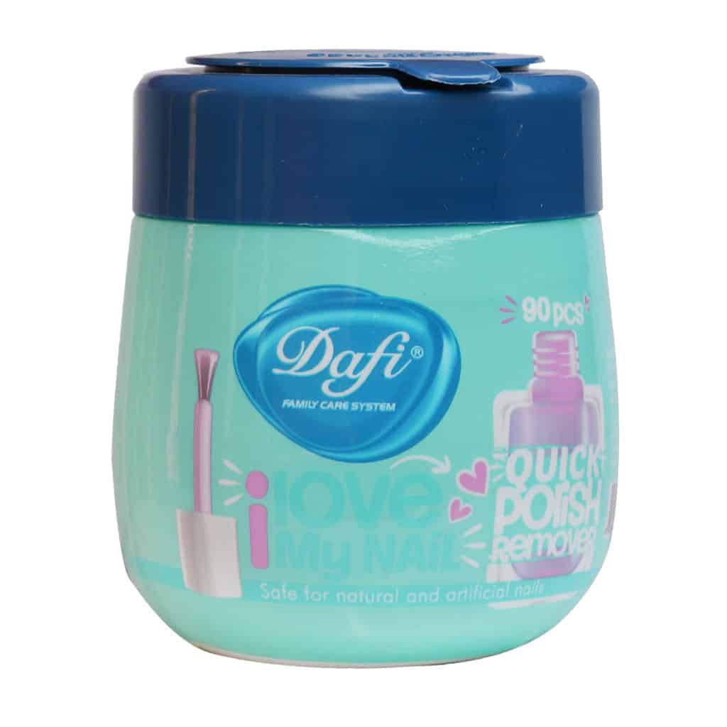 پد لاک پاک کن دافی 90 عدد پد لاک پاک کن دافی