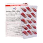 کپسول زینک پلاس پابا و ب کمپلکس یوروویتال