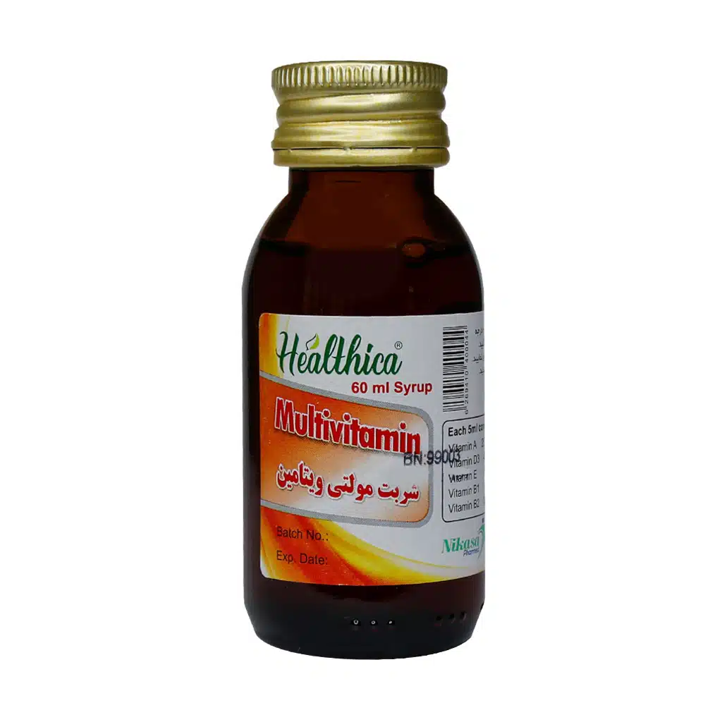 Healthica-Multivitamin-Syrup-60ml.jpg.webp شربت مولتی ویتامین هلثیکا 60 میلی لیتر
