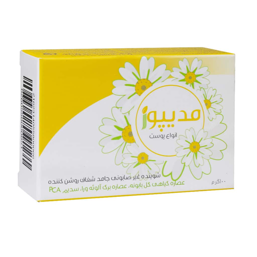 شوینده غیرصابونی جامد شفاف روشن کن شوینده غیرصابونی جامد شفاف روشن کننده مدیپور