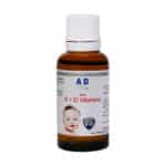 قطره خوراکی ویتامین آ+د استار ویت