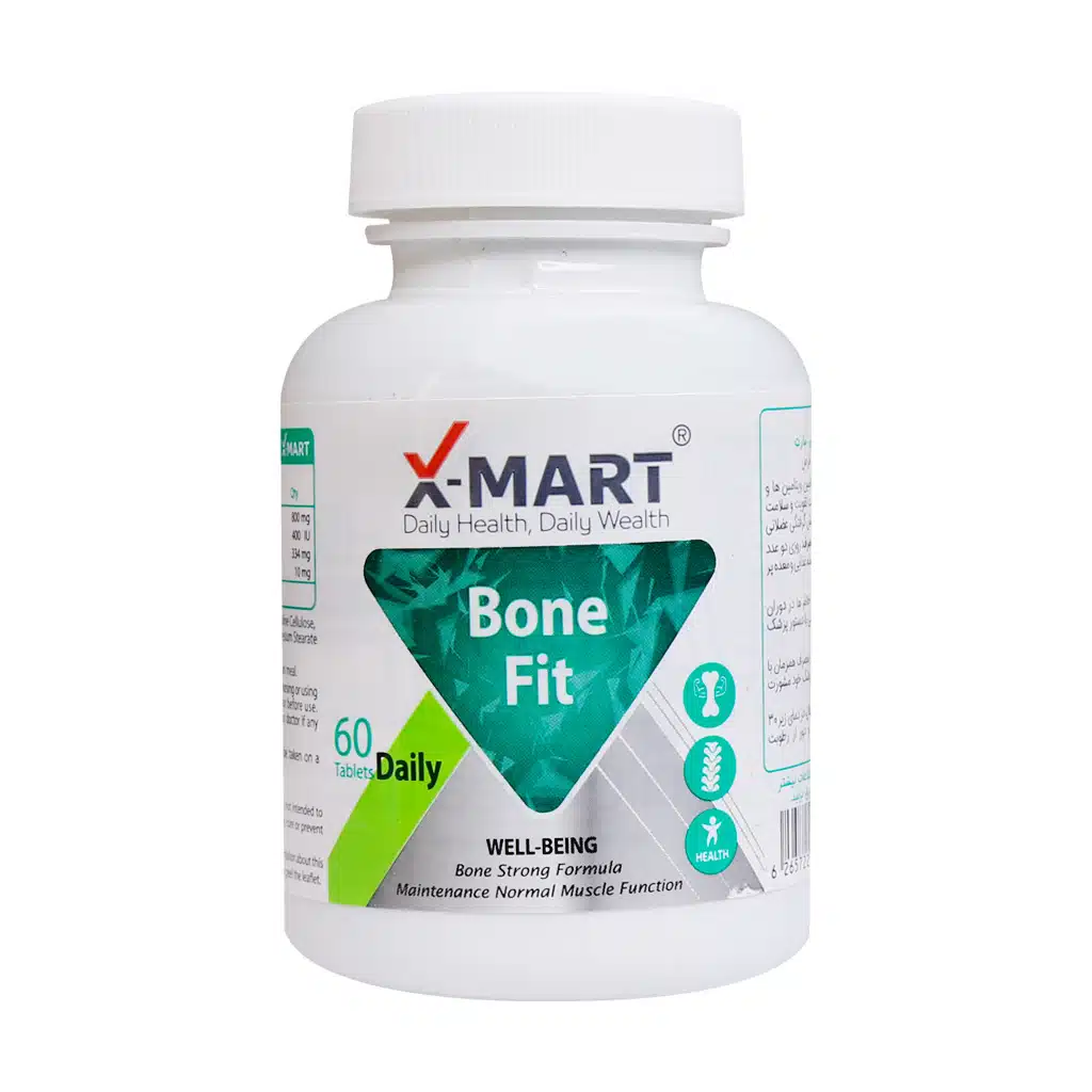 Xmart-Bone-Fit-Tablets.jpg.webp قرص بن فیت ایکس مارت 60 عدد