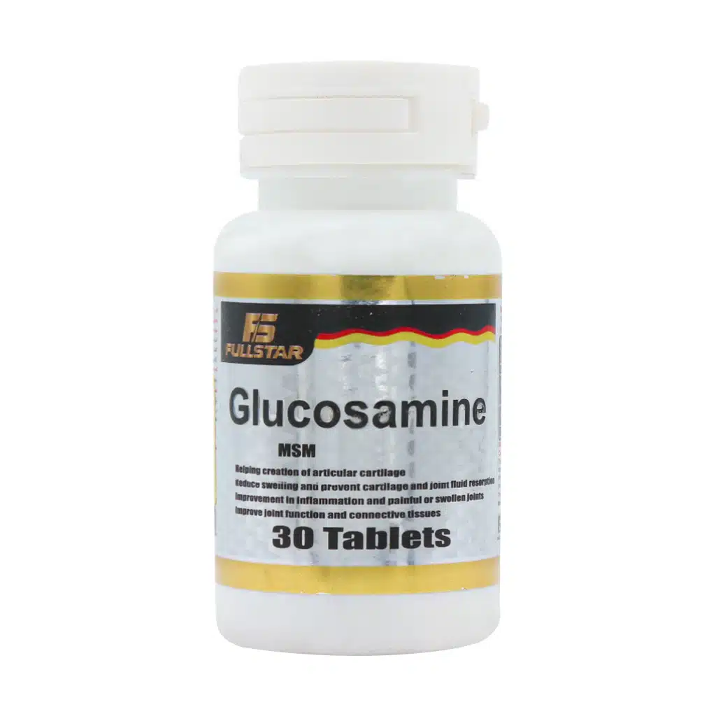 Full-Star-Glucosamine-30-Tablets-2.jpg.webp قرص گلوکزامین فول استار 30 عدد