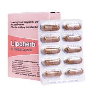 کپسول لیپوهرب گل دارو 30 عدد
