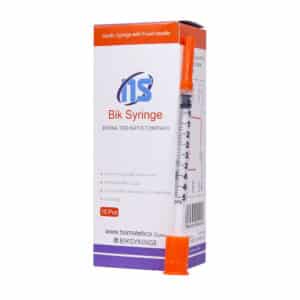 سرنگ انسولین 50 واحدی با نیدل ثابت بیک