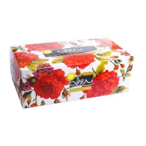 دستمال کاغذی جعبه ای دو لایه بروفه