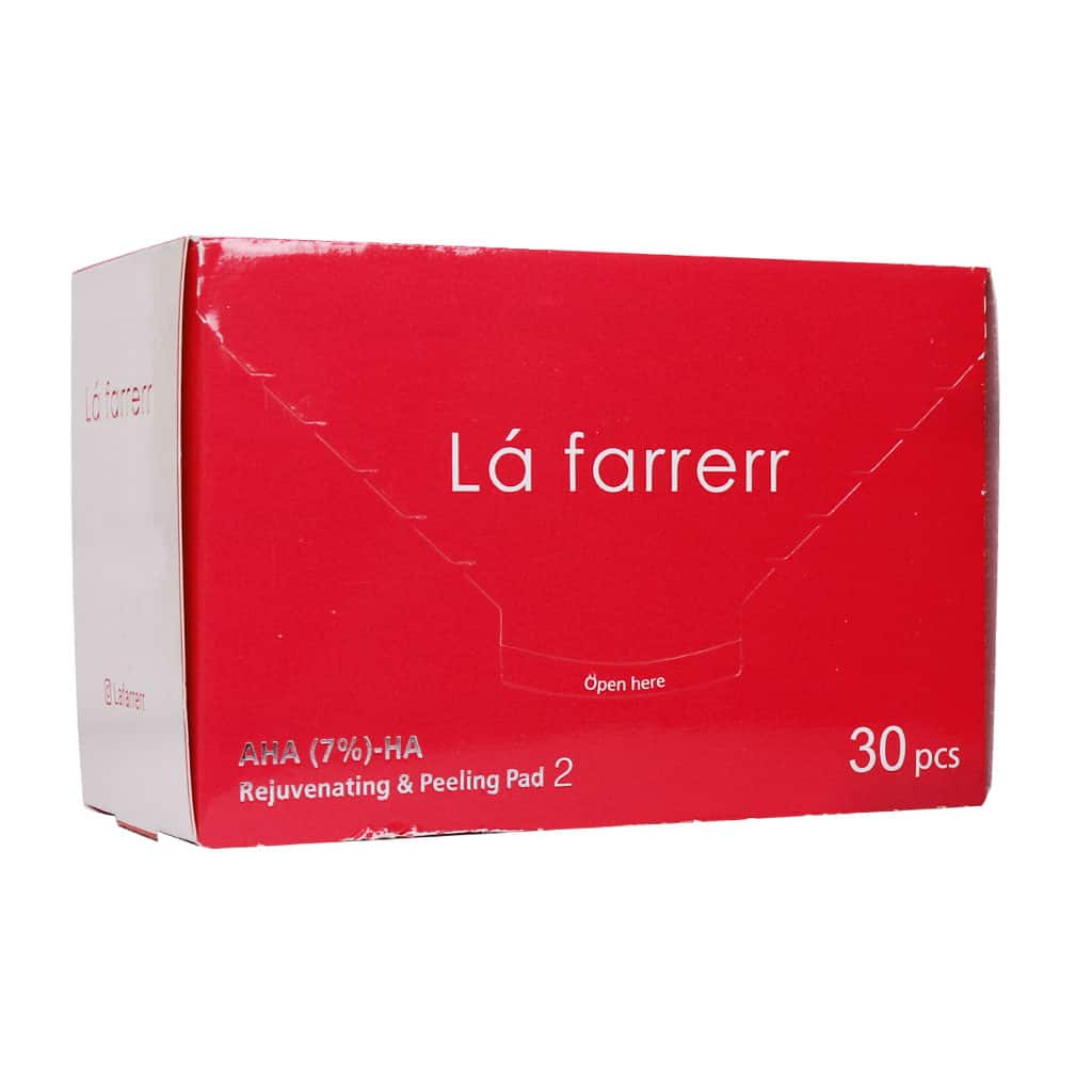 پد جوان کننده و لایه بردار AHA 7 درصد پد جوان کننده و لایه بردار AHA 7 درصد لافارر
