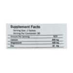 قرص کلسیم منیزیم زینک فانتوم نوتریشن