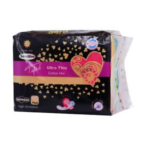 نوار بهداشتی بالدار نازک کتانی ویژه روز تافته 10 عدد