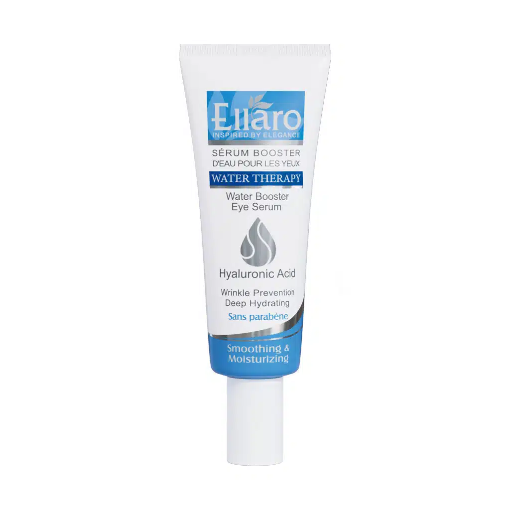 Ellaro-Water-Booster-eye-serum-1.jpg.webp سرم آبرسان دور چشم الارو 20 میلی لیتر