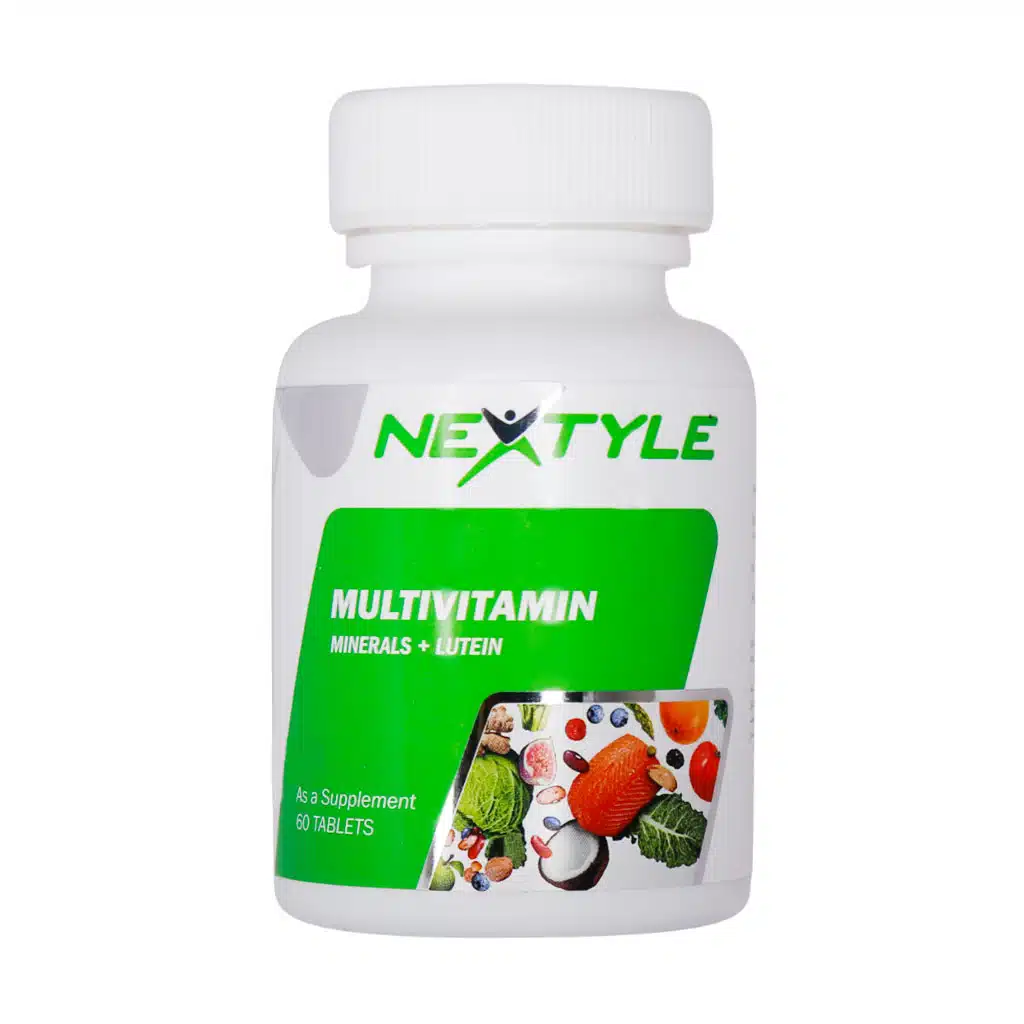 Nextyle-Multi-Vitamin-Plus-Lutein-60-Tablets.jpg.webp قرص مولتی ویتامین پلاس لوتئین نکستایل 60 عدد