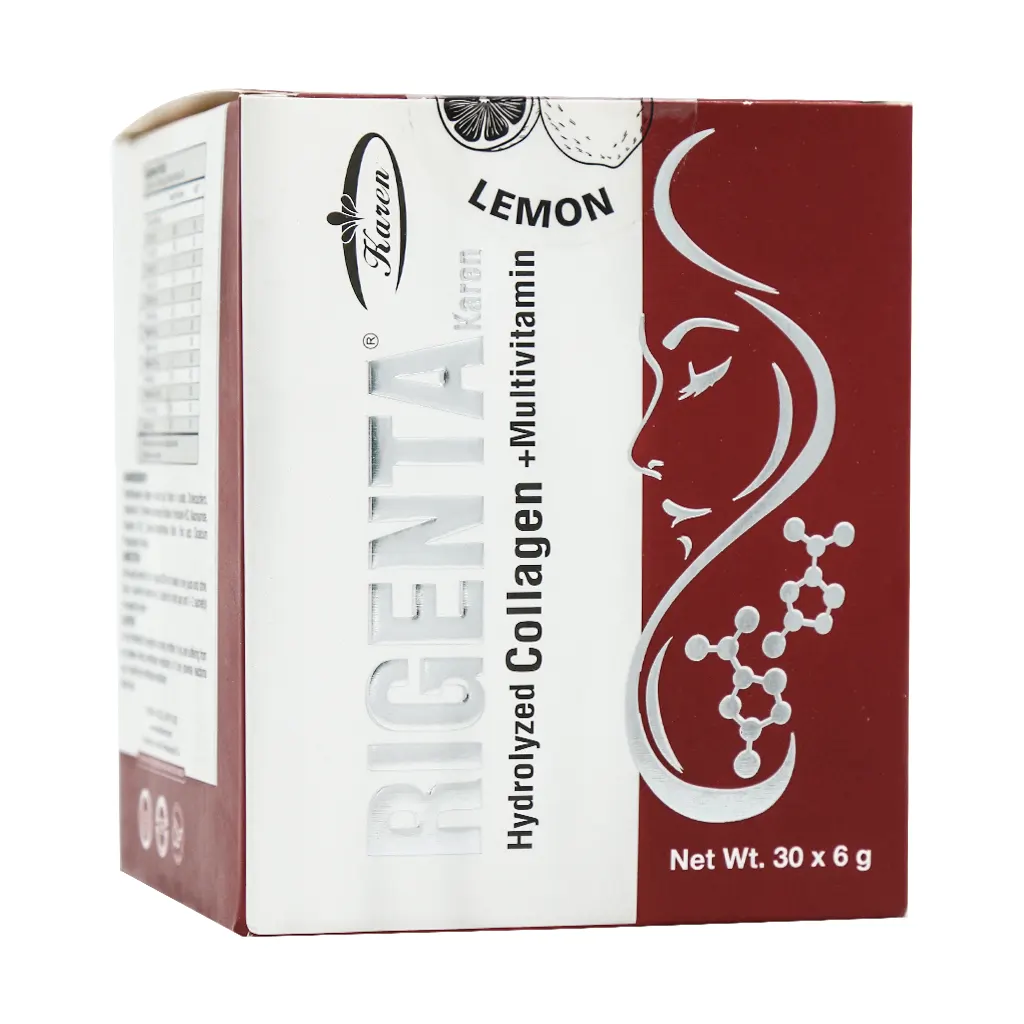 Karen Rigenta Collagen 30 Satches lemon قیمت ساشه کلاژن ریجنتا کارن