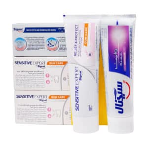 پک سه عددی خمیر دندان سفید کننده و ترمیم کننده و ضدحساسیت سیگنال