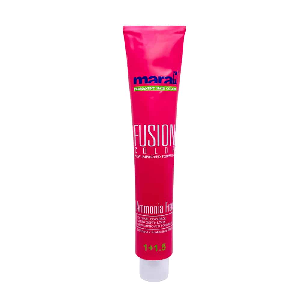 رنگ موی بدون آمونیاک فیوژن کالر مار Maral Fusion Precious Metal Ammonia Free Hair Color
