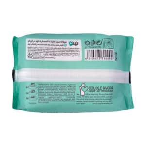 دستمال مرطوب آرایش پاک کن و روشن کننده پوست نینو