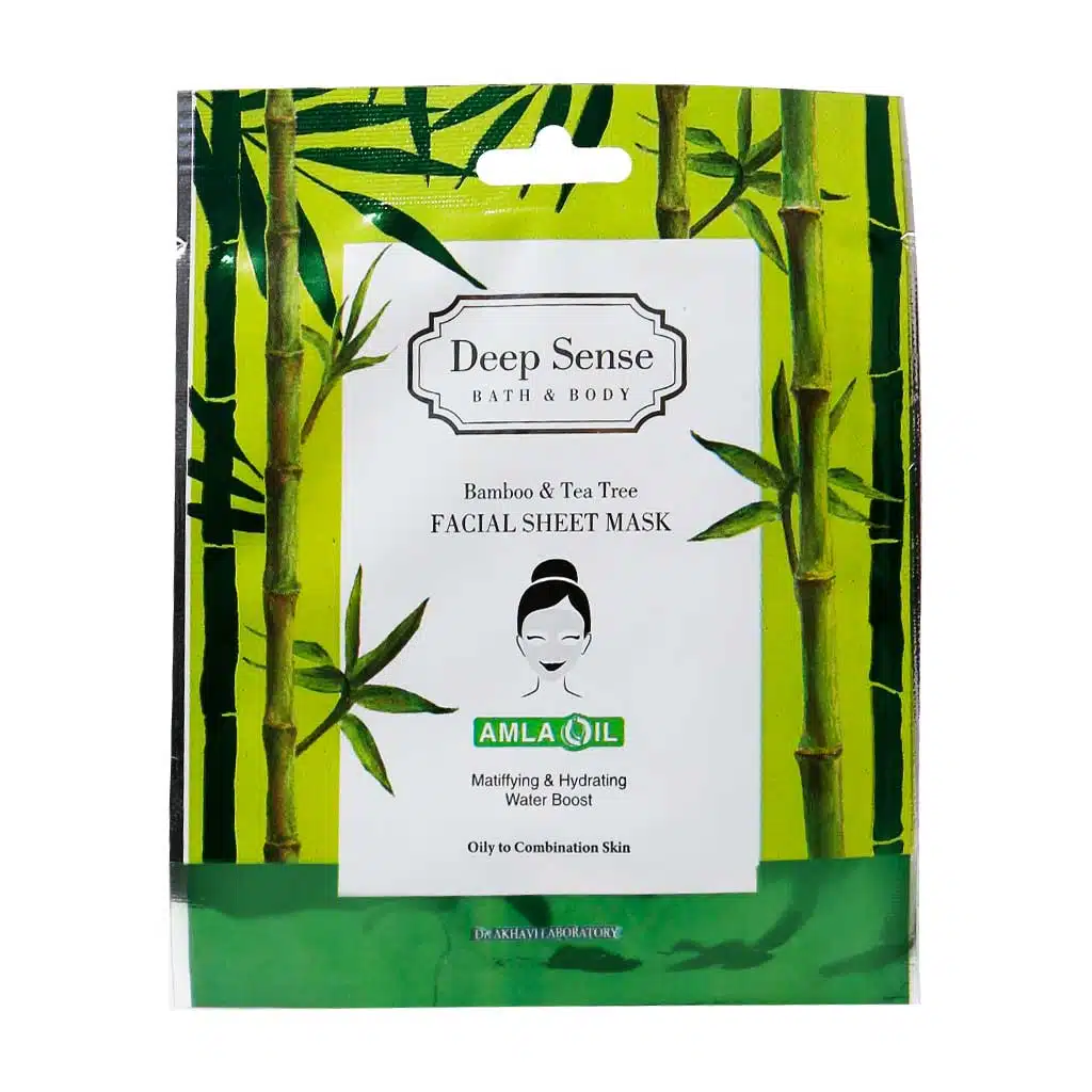 Seagull-Deep-Sense-Bamboo-and-Tea-Tree-Facial-Sheet-Mask-25.jpg.webp ماسک صورت نقابی بامبو و درخت چای دیپ سنس سی گل مناسب پوست چرب 25 میلی لیتر