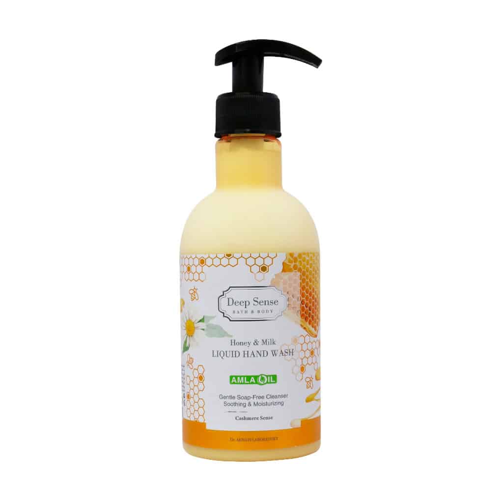 مایع دستشویی کرمی شیر و عسل دیپ سنس مایع دستشویی کرمی شیر و عسل دیپ سنس