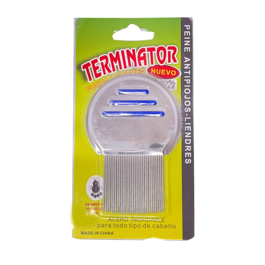 شانه ضد شپش تمام استیل ترمیناتور شانه ضد شپش تمام استیل ترمیناتور