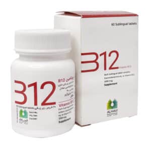 قرص زیر زبانی ویتامین B12 1000 میکروگرم الحاوی