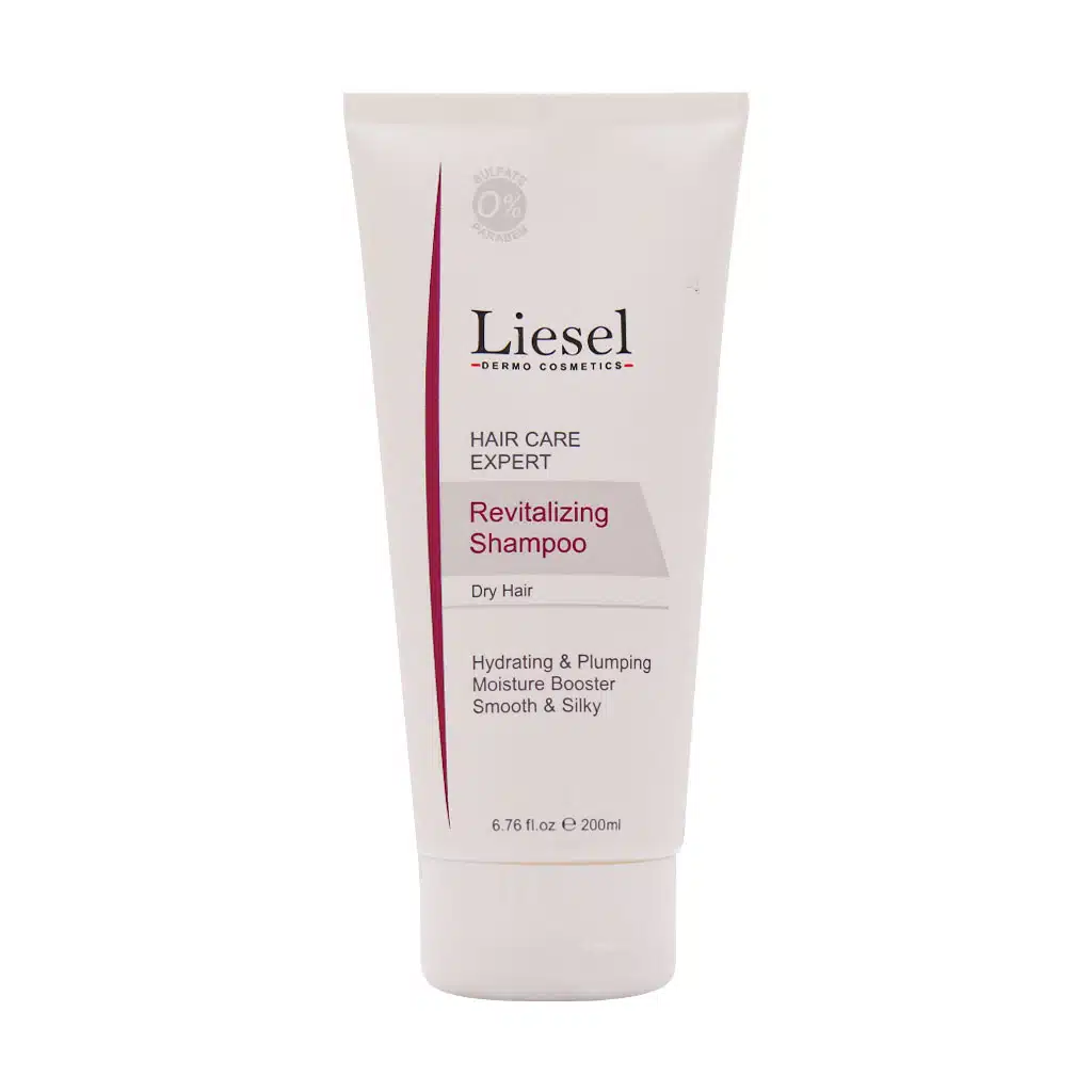 Liesel-Revitalizing-And-Fortifying-Shampoo-For-Dry-Hair-200ml-1.jpg.webp شامپو ضد ریزش و تقویت کننده موهای خشک لایسل 200 میلی لیتر