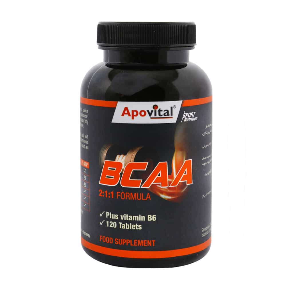 قرص BCAA آپوویتال 120 عدد قرص BCAA آپوویتال