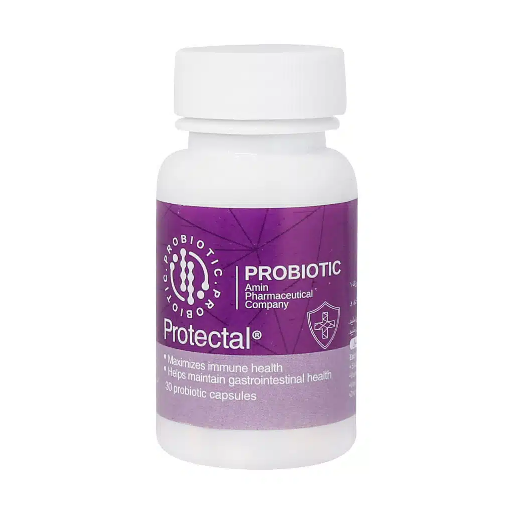 Amin-Probiotic-Protectal-Caps.jpg.webp کپسول پروتکتال امین 30 عدد