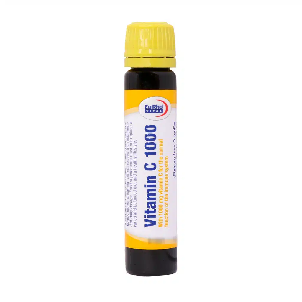 Eurhovital-Vitamin-C-1000-6-Drinking-Vials.jpg.webp ویال خوراکی ویتامین C 1000 میلی گرم یوروویتال 6 عدد