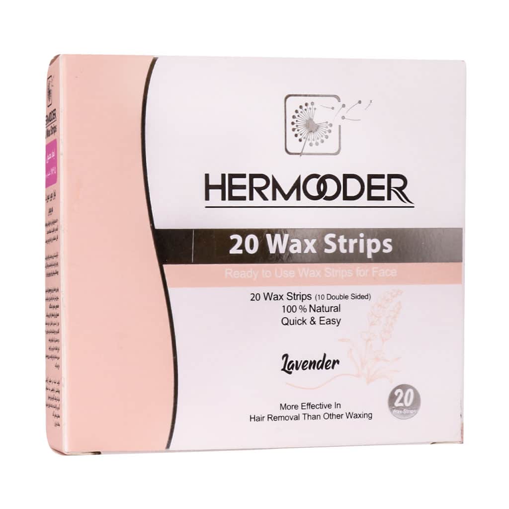 نوار موبر صورت هرمودر مدل لوندر 20 ع نوار موبر صورت هرمودر مدل لوندر