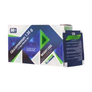 ساشه گلوکومانان و ویتامین B2 ام پلاس