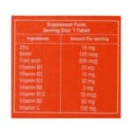 قرص زینک پلاس فورت ای 15 میلی گرم سمر طب درمان