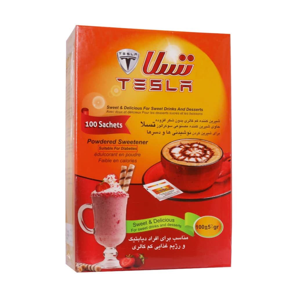 ساشه شیرین کننده کم کالری سوکرالوز ساشه شیرین کننده کم کالری سوکرالوز تسلا