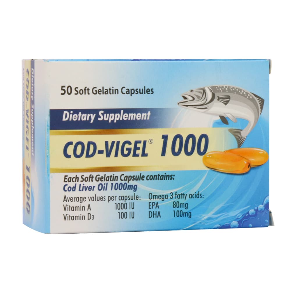 Dana-Cod-Vigel-1000 سافت ژل کاد ویژل 1000 دانا