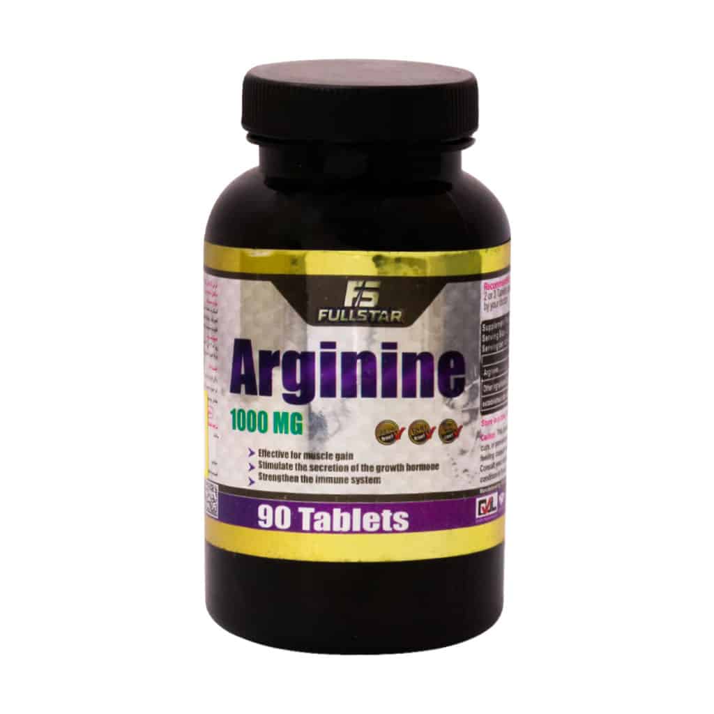 قرص آرژنین 1000 میلی گرم فول استار آرژنین 1000 میلی گرم فول استار