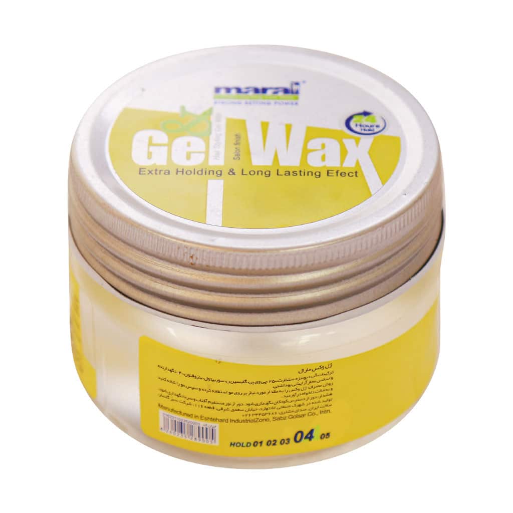 Maral-Gel-Wax-۱۲۰-ml قیمت ژل وکس مو مارال