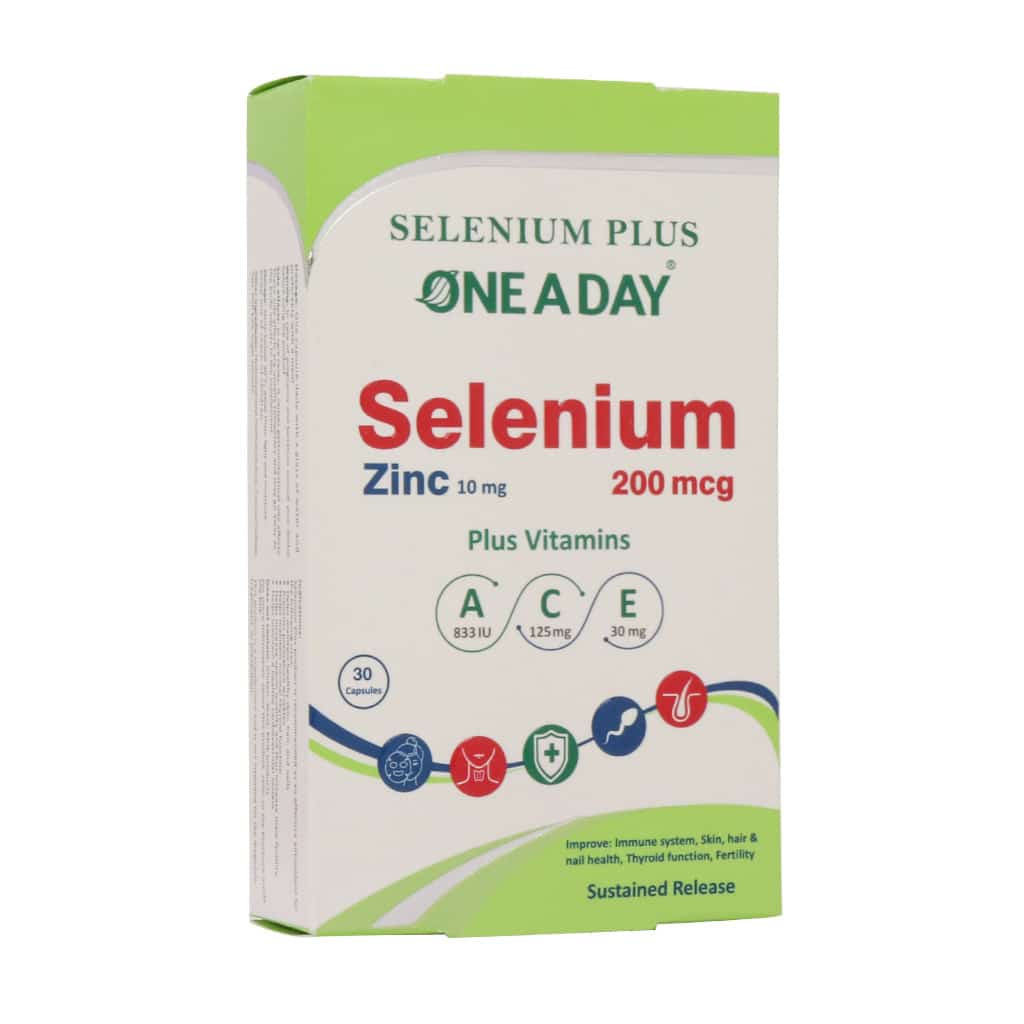 One-A-Day-Selenium-Plus-30-Capsules کپسول سلنیوم پلاس وان ا دی