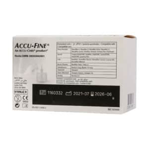 سرسوزن قلم انسولین اکیوفاین با سوزن 4 میلی متر اکیوچک